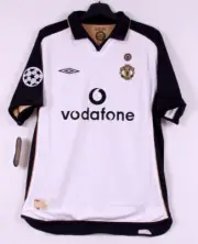 2001-02 Manchesuter United Away No.10 Van Nistelrooy 01-02 MUFC UEFA CL jersey