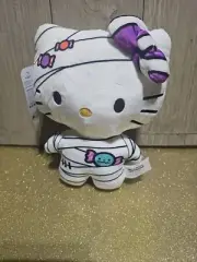 HELLO KITTY HALLOWEEN Mummy, 8.5” Plush Limited Sanrio