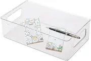 Acrylic Makeup Organizers,Acrylic Drawer Organizer Bins Stackable | Large Capacity Desktop Dorm Drawer Storage Rack For Palettes