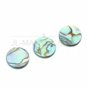 3PCS Real Abalone Shell Trumpet Key Buttons inlays Keys