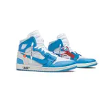 OFF-WHITE 2018 灰白色 X AIR JORDAN 1 復古高 OG'UNC'