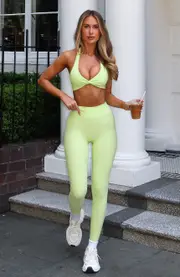Go Getter High Waisted Leggings Citrus