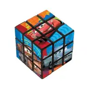 Cars 2 Disney Pixar Movie Kids Birthday Party Favor Toy Mini Puzzle Cube