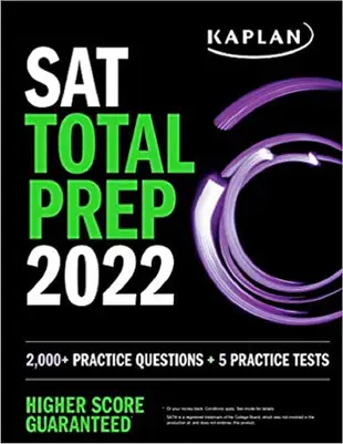 SAT Total Prep 2022: 5 Practice Tests+Proven Strategies+Online+Video