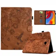 Flowers and Bird Embossed Smart Leather Tablet Case, For Samsung Galaxy Tab A 10.1 T580