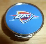 Oklahoma City Thunder OKC 1" Golf Ball Marker with Hat Clip NBA Officially Lic