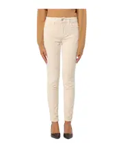 Zippered five-pocket jeans 27 Nude