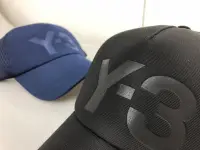 在飛比找Yahoo!奇摩拍賣優惠-正品Y-3新款 adidas 潮流夏日透氣網帽壓印logo字