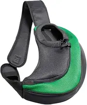 Kisangel Pet Shoulder Bag for Dog Cat Light Polyester Cross-Body Bag Grid Pattern Pet Supplies