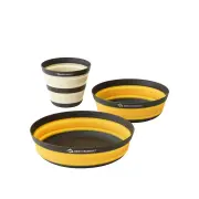 Sea to Summit Frontier 3 Piece Ultralight Collapsible 1 Person Dinnerware Set