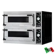 BakerMax Prisma Food Pizza Ovens Double Deck 8 X 40Cm - Deck Ovens (TP-2)