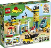 Lego Duplo 10933 TOWN CRANE AND CONSTRUCTION BUILDING New Sealed
