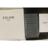 在飛比找蝦皮購物優惠-Celine 正品 小皮夾 零錢袋 隨身小包 卡夾 大象灰