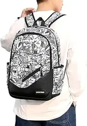 Laptop Bag for Teens | Fashion Large Capacity Water-Resistant Travel Bookbag - Boys School Bag for Boys Girls Teens Students, Diaper Bag, Boys Backpack Borato