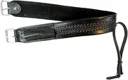 Leather Back Cinch Western Horse Rear Flank Girth Trail Barrel Tack Handmade Floratl Tooled ME-LCG-001