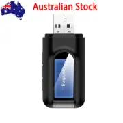 USB Dongle 2 IN 1 Bluetooth 5.0 Audio Receiver Stereo Transmitter Adapter AUX