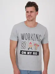 Mens Printed Short Sleeve Tee
