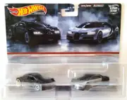 2024 Hot Wheels 2 Pack Bugatti Chiron Veyron Car Culture Premium