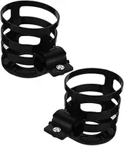 1 Pair Cycling Cup Holder Rack for Bikes Secure Large Capacity Bottle Cage Easy Install for Road Electric Bikes