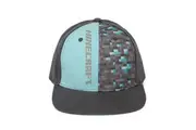 Minecraft Childrens/Kids Diamond Snapback Cap (Black/Blue) - UTNS6903