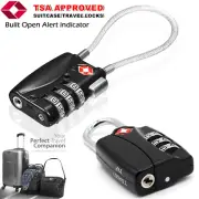TSA Approved Combination Lock PadLock Locker Locks Security Suitcase Luggage Bag