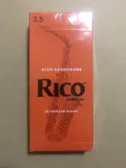25-Piece Alto Sax Reed 3.5 Rico By D'Addario
