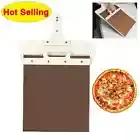 Removable Sliding Pizza Peel Shovel Wooden Handle Transfer Tray Pizza Spatula
