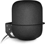 ALLICAVER Wall Mount Compatible HomePod, Sturdy Metal Made Mount Stand Holder Compatible HomePod Smart Speaker. (Black)