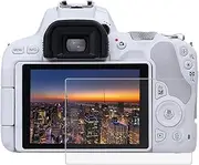 KMLPJP 2.5D 9H Tempered Glass Film for Canon EOS 200D, Compatible with Canon KISS X9 / EOS Rebel SL2