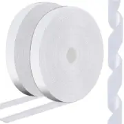 2 Rolls 1"x82Ft Self-Adhesive Hook and Loop Tape for Photo Frames Mosquito Net