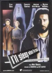 Modern FILM POSTER Postcard: I'LL SLEEP WHEN I'M DEAD (Clive Owen). Free Postage