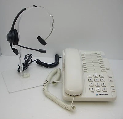 Plantronics Starbase 2010 Single Line Phone with Mono Headset for Order Takers