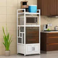在飛比找蝦皮購物優惠-【簡佳宜居】免運  廚房置物架嵌入式蒸烤箱消毒櫃洗碗機收納架