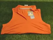 Puma Womens Cloudspun Coast Sleeveless Golf Shirt C.C. Logo Sun Heather Medium