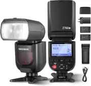 Z760-C TTL Flash Speedlite Compatible with Canon DSLR Cameras, 76Ws Speed