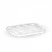 Clear PET Lids for 500 & 600ml Sugarcane Bio Takeaway Box 500 pcs