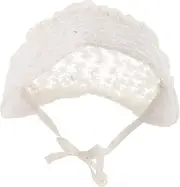 [Healvian] Beach Hat Wide Brim Sun Protection Cap for Lightweight and Breathable for Outdoor Activities and Summer Days White