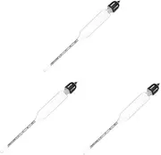 LAPYAPPE 3pcs Sturdy Lactometer Hydrometer for Milk Lactate Measure Kitchen Supply