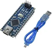 1PCS Promotion for arduino Nano 3.0 Atmega328 Controller Compatible Board WAVGAT Module PCB Development Board Without USB V3.0,Nano-USB,B