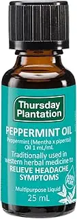 Thursday Plantation Peppermint Oil, 25mL, Peppermint 25 milliliters