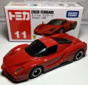 Takara Tomy Tomica No.011 Enzo Ferrari 1/62