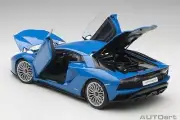 AUTOART 2017 LAMBORGHINI AVENTADOR S BLU NILA/PEARL BLUE 1:18 New!