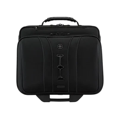 Wenger Legacy Black Series 15.6" Laptop Bag Case Briefcase - Black Durable
