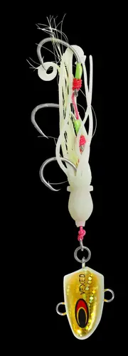 Vexed Bottom Meat 110g Hybrid Fishing Jig Bait Fishing Lure #Gold Flash Glow