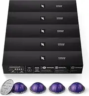 Nespresso Capsules VertuoLine, Altissio, Medium Roast Espresso Coffee, 50 Count Coffee Pods, Brews 1.35 Ounce (VERTUOLINE ONLY)