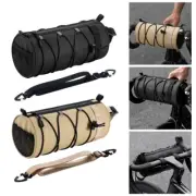 Waterproof Handlebar Bag for Road Bicycles Cylindrical Front Bag 2L Capacity