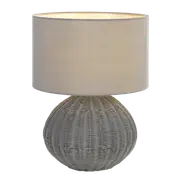Mohan 1 Light Table Lamp Grey - MOHAN TL38-GY