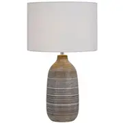 Nastro Table Lamp Brown White | Telbix Lighting