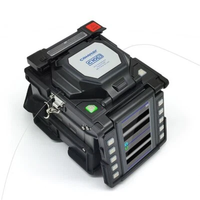Fusion Splicer Comway C10S Optic Fiber + Fiber Endface Melter, Core Alignment