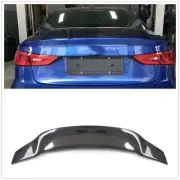 Carbon Fiber Black Rear Spoiler Lip R Style For 2014-2021 Audi A3 8V S3 RS3